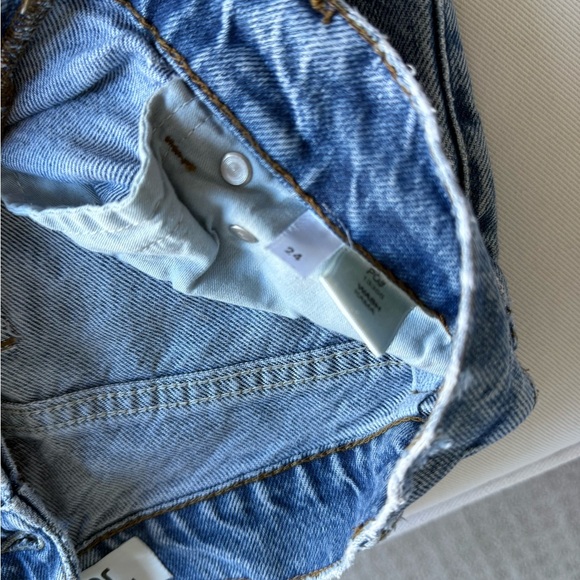 Reformation Denim Straight Leg Jeans - Picture 2 of 6